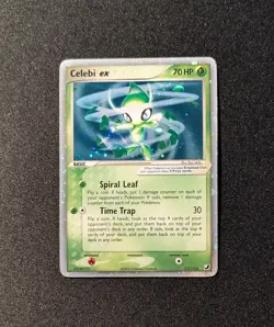 Pokemon EX UNSEEN FORCES - #117/115 Celebi ex - Secret Rare Holo - ENG - HP - Image 3