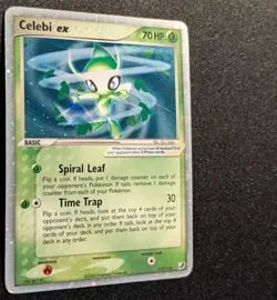 Pokemon EX UNSEEN FORCES - #117/115 Celebi ex - Secret Rare Holo - ENG - HP - Image 5