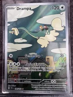 Pokemon TCG Drampa Scarlet Violet Temporal Forces 184/162 - Image 2