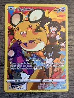 Dedenne TG07/TG30 Ultra Rare Brilliant Stars 2022 Pokemon Card - Image 1