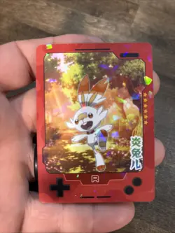 Chinese Exclusive Simplified Pokemon 25th Anniversary Scorbunny KDJL2-R002 Holo - Image 1