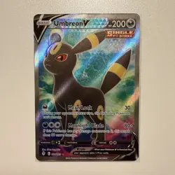 The Pokemon Company Umbreon V 188/203 Evolving Skies Full Art Holo Ultra Rare - Image 1