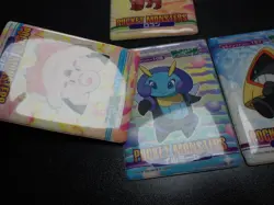 Pokemon Bandai Waterproof Bathroom Menko Card x4 Vulpix Clefairy etc #30 - Image 5