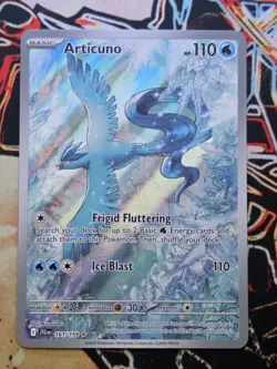 Pokemon TCG - Articuno 161/159 - Illustration Rare - Journey Together - NM/M - Image 1