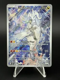 N’s Reshiram 167/159 - Illustration Rare - Journey Together - NM/M - Pokemon TCG - Image 1