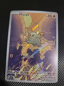 Phanpy 205/191 SV Surging Sparks Illustration Rare Pokemon TCG NM - Image 1