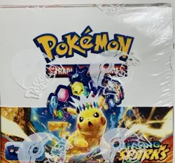 2024 Pokemon Scarlett & Violet Surging Sparks Booster Box - Image 1