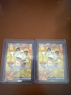 Pokemon TCG Meowth ex 107/088 Full Art Ultra Rare - Perfect Order - Near Mint - Image 2