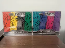 2021 POKEMON SWORD & SHIELD EVOLVING SKIES POKEMON CENTER ETB SEALED - Image 1