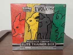 2021 POKEMON SWORD & SHIELD EVOLVING SKIES POKEMON CENTER ETB SEALED - Image 2