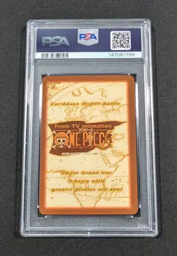 2001 Japanese One Piece CHB Luffy C399 PSA 9 MINT Grand Line Comp. 1 - Image 2
