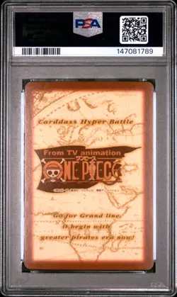 2001 Japanese One Piece CHB Luffy C399 PSA 9 MINT Grand Line Comp. 1 - Image 4
