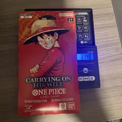 One Piece OP-13 CARRYING ON HIS WILL Sleeved Booster Pack - HEAVY - 37.48g🔥🔥 - Image 1