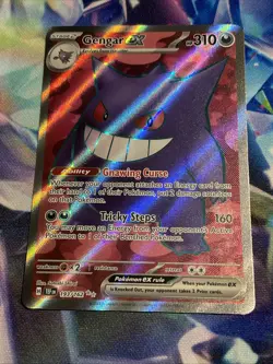 Pokemon TCG Gengar ex 193/162 Full Art Ultra Rare Temporal Forces NM/M - Image 1