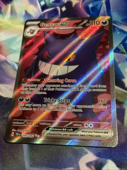 Pokemon TCG Gengar ex 193/162 Full Art Ultra Rare Temporal Forces NM/M - Image 2
