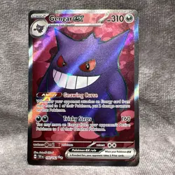 Pokemon Gengar EX 193/162 SV05: Temporal Forces Ultra Rare Gnawing Curse - Image 1