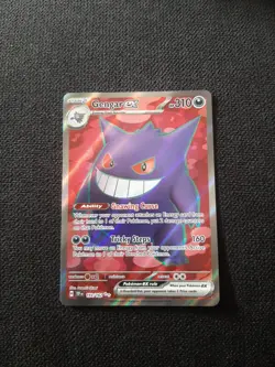 Pokemon Gengar EX TCG Scarlet & Violet Temporal Forces Card 193/162 - Image 1