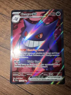 Pokemon TCG Gengar EX 193/162 Temporal Forces - Image 1