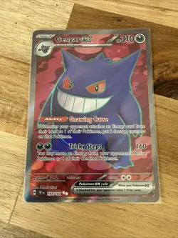 Pokemon Gengar EX Holo TCG SV05 Temporal Forces 193/162 - Image 1