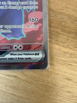 Pokemon Gengar EX Holo TCG SV05 Temporal Forces 193/162 - Image 5
