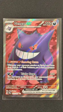 Pokemon TCG | Gengar ex | 193/162 | UR | SV Temporal Forces | NM | EN - Image 1