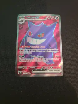 Pokemon Gengar EX TCG Scarlet & Violet Temporal Forces Card 193/162 - Image 1