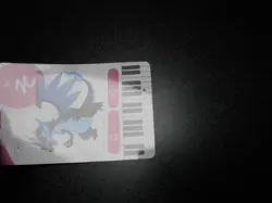 Pokemon Music Musical Note Card 2015 Mega Charizard X #2903 VG - Image 2