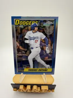 2025 Topps Chrome Shohei Ohtani 90CB-7 1990 Topps Refractor Dodgers - Image 1
