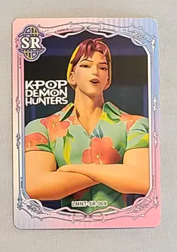 KPop Demon Hunters Exquisite Collection Card - Saja Boys, Abby SR #008 - Image 1