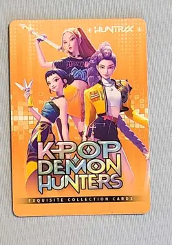 KPop Demon Hunters Exquisite Collection Card - Saja Boys, Abby SR #008 - Image 2