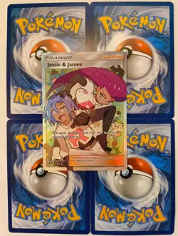 Jessie & James - Hidden Fates - Ultra Rare full art card 68/68 - Image 1