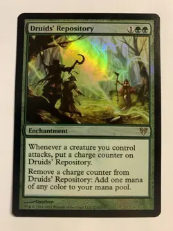 1X SP FOIL MTG Magic The Gathering Druids' Repository Avacyn Restored Rare Card - Image 1