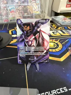 One Piece Card Game TCG English- OP02-085 Magellan SP -Alternate Art Super Rare - Image 1