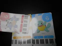 Pokemon Music Musical Note Card 2015 x3 Blastoise Evolutions #2628 - Image 2