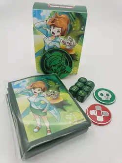 Pokemon Professor Juniper Deck Box, Card Sleeves, Coins & Dice - Image 1