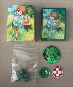 Pokemon Professor Juniper Deck Box, Card Sleeves, Coins & Dice - Image 3