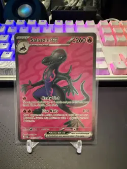 Salazzle Ex 101/088 - Perfect Order - Double Rare Full Art Card - ME3 - Pokemon - Image 1
