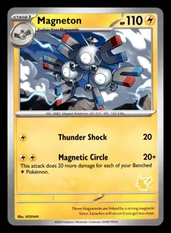 Magneton My First Battle Pikachu Deck Pokemon NM - Image 1