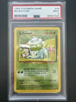 1999 Pokemon Game Bulbasaur Mint 9 - Image 1