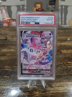 Pokemon Sylveon VMAX #TG15/TG30 SWSH: Brilliant Stars PSA 10 GEM MINT - Image 1