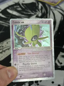 Pokemon Celebi ex 17/17 Holo Pop Series 2 - Image 3