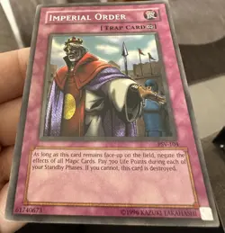 Yu Gi Oh! Imperial Order PSV-104 Secret Rare Unlimited Edition NM - Image 2