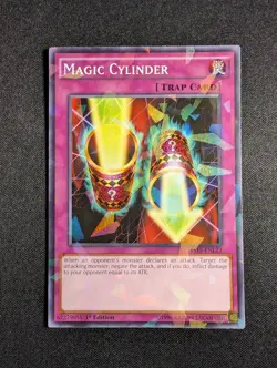 Yugioh - Magic Cylinder YS15-ENL23 1st Edition Shatterfoil NM - Image 1