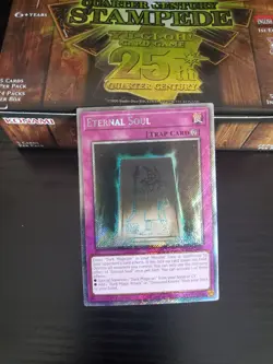 Yugioh Stampede - Eternal Soul - Platinum Secret Rare - RA04-EN247 - Image 1