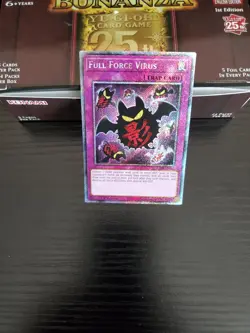 Yugioh Bonanza - Full Force Virus - Platinum Secret Rare - RA03-EN267 - Image 1