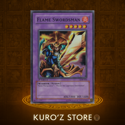 Flame Swordsman LOB-003 1st Edition Super Rare Asian English - Image 1