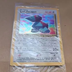 VINTAGE POKEMON BLACK STAR PROMO CARD -#15 COOL PORYGON (HOLO)SEALED RARE WOTC M - Image 1