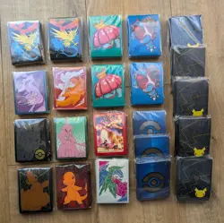 22x Pokemon TCG Card Sleeves Sealed - Mixed Sets Bundle - From ETBs & More - Image 1
