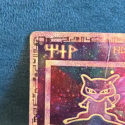 Pokemon Ancient Mew Promo Holo Vintage 1999 Psychic Nintendo Card Damaged - Image 3