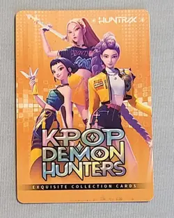 KPop Demon Hunters Exquisite Collection Card - Saja Boys, Abby SR #010 - Image 2